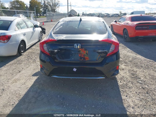 2020 Honda Civic Touring მანქანა იყიდება აუქციონზე, vin: 2HGFC1F99LH102086, აუქციონის ნომერი: 12703772