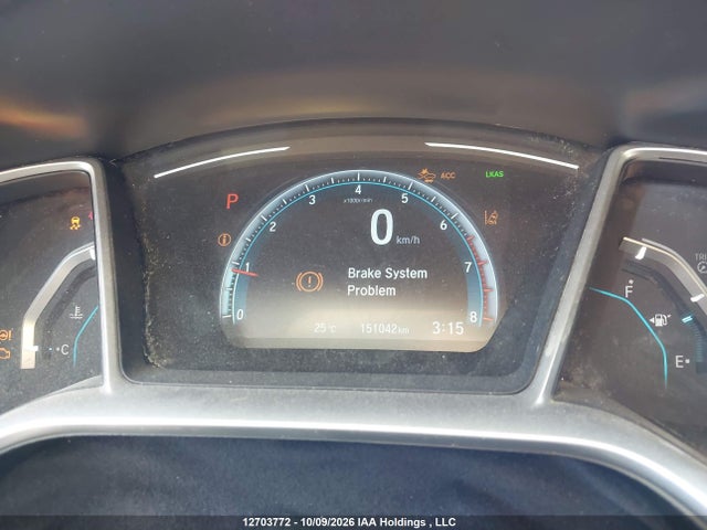 2020 Honda Civic Touring მანქანა იყიდება აუქციონზე, vin: 2HGFC1F99LH102086, აუქციონის ნომერი: 12703772