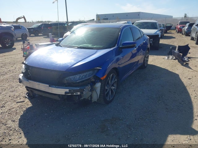 Honda Civic Touring 2019 2HGFC1F97KH103669 Image 2