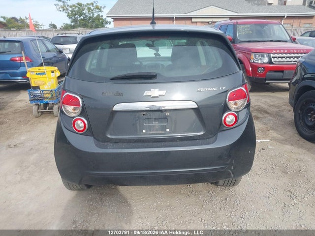 2014 Chevrolet Sonic Lt მანქანა იყიდება აუქციონზე, vin: 1G1JC6EH0E4184118, აუქციონის ნომერი: 12703791