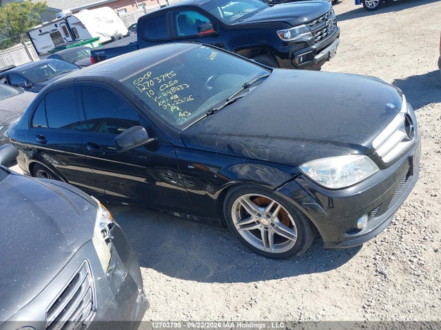 12703795 :رقم المزاد ، WDDGF8FBXAF448433 vin ، 2010 Mercedes-benz C 250 4matic مزاد بيع