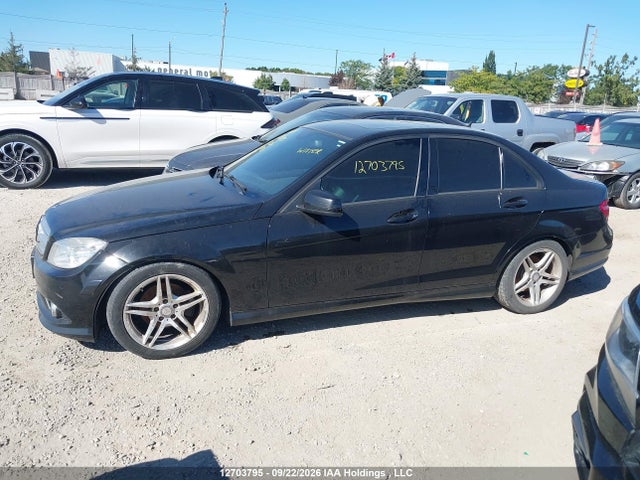 12703795 :رقم المزاد ، WDDGF8FBXAF448433 vin ، 2010 Mercedes-benz C 250 4matic مزاد بيع