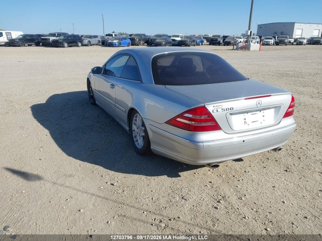 Aukcja sprzedaży 2001 Mercedes-benz Cl 500, vin: WDB2153751A011480, numer aukcji: 12703796