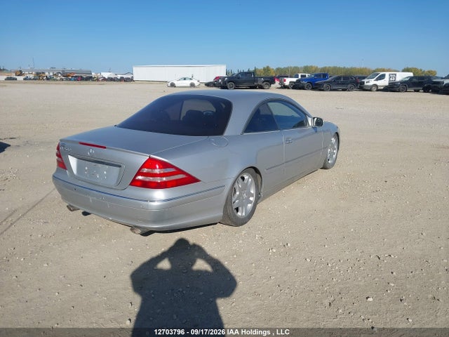 Aukcja sprzedaży 2001 Mercedes-benz Cl 500, vin: WDB2153751A011480, numer aukcji: 12703796