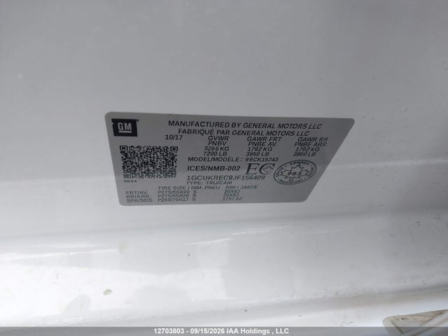 Chevrolet Silverado 1500 2lt 2018 1GCUKREC9JF156409 Image 19