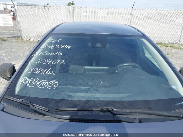 5YFBPMBE9MP234072 Toyota COROLLA L