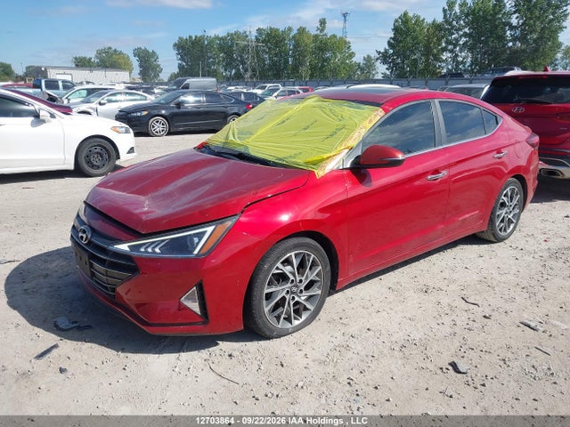 Продажа на аукционе авто 2019 Hyundai Elantra Luxury, vin: KMHD84LF6KU773919, номер лота: 12703864