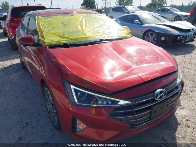 Продажа на аукционе авто 2019 Hyundai Elantra Luxury, vin: KMHD84LF6KU773919, номер лота: 12703864