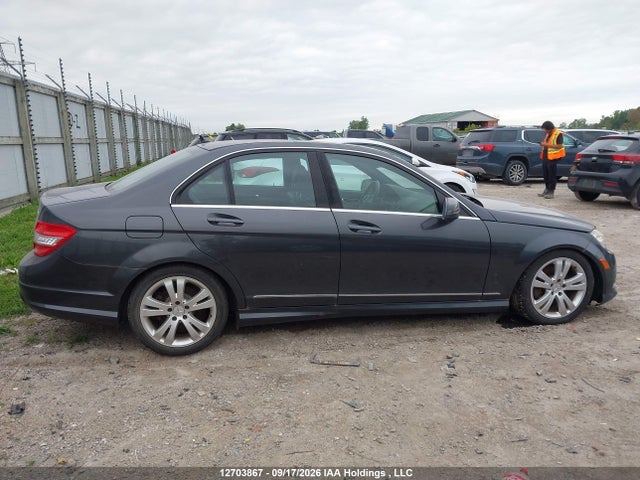 12703867 :رقم المزاد ، WDDGF8BB1AF524191 vin ، 2010 Mercedes-benz C-class مزاد بيع