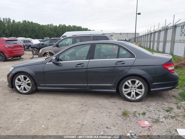 12703867 :رقم المزاد ، WDDGF8BB1AF524191 vin ، 2010 Mercedes-benz C-class مزاد بيع