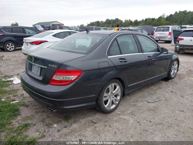 12703867 :رقم المزاد ، WDDGF8BB1AF524191 vin ، 2010 Mercedes-benz C-class مزاد بيع
