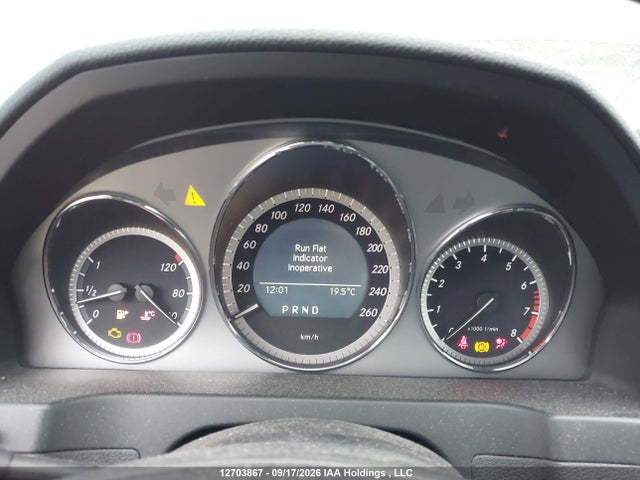12703867 :رقم المزاد ، WDDGF8BB1AF524191 vin ، 2010 Mercedes-benz C-class مزاد بيع