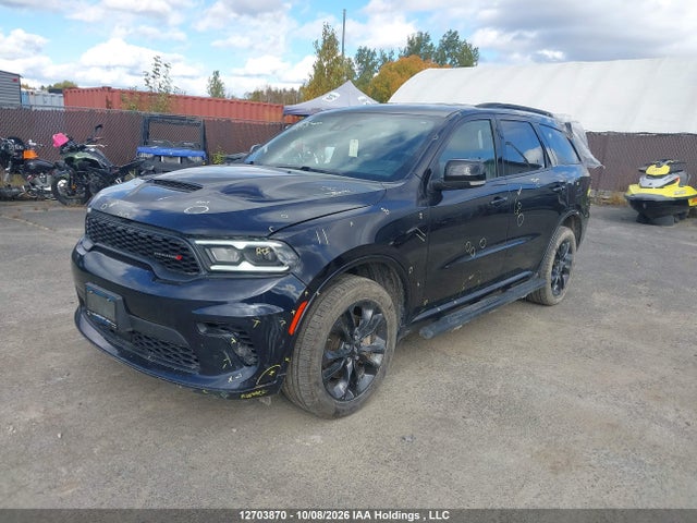 2024 Dodge Durango Gt Plus მანქანა იყიდება აუქციონზე, vin: 1C4RDJDG6RC241873, აუქციონის ნომერი: 12703870