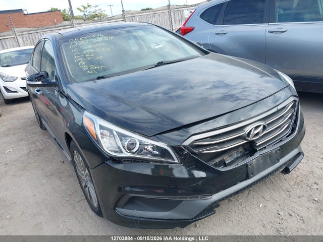 12703884 :رقم المزاد ، 5NPE34AF7GH384833 vin ، 2016 Hyundai Sonata Sport/limited مزاد بيع