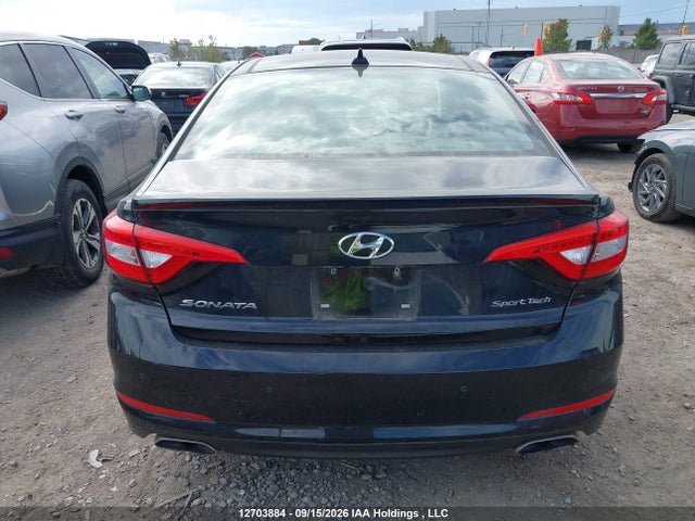 12703884 :رقم المزاد ، 5NPE34AF7GH384833 vin ، 2016 Hyundai Sonata Sport/limited مزاد بيع
