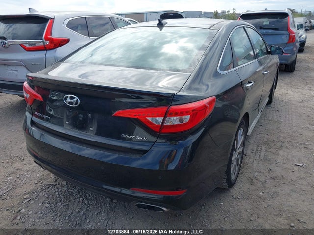 12703884 :رقم المزاد ، 5NPE34AF7GH384833 vin ، 2016 Hyundai Sonata Sport/limited مزاد بيع