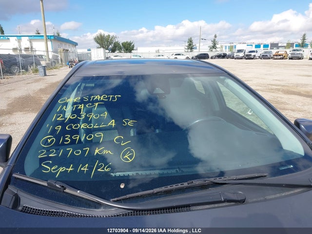 Продаж на аукціоні авто 2019 Toyota Corolla L/le/xle/se/xse, vin: 2T1BURHEXKC139109, номер лоту: 12703904
