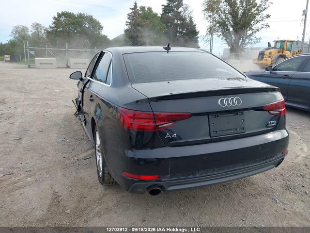 Продажа на аукционе авто 2018 Audi A4 Quattro, vin: WAUBNAF44JN009277, номер лота: 12703912