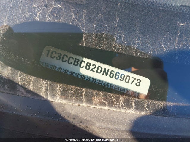 2013 Chrysler 200 Limited მანქანა იყიდება აუქციონზე, vin: 1C3CCBCB2DN669073, აუქციონის ნომერი: 12703926