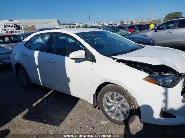 Продаж на аукціоні авто 2019 Toyota Corolla L/le/xle/se/xse, vin: 2T1BURHE3KC164952, номер лоту: 12703935