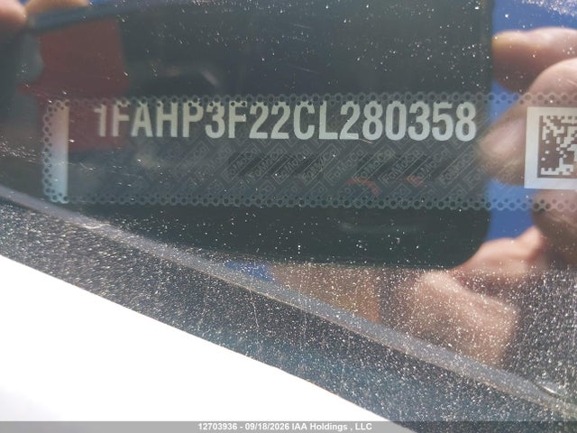 12703936 :رقم المزاد ، 1FAHP3F22CL280358 vin ، 2012 Ford Focus Se مزاد بيع