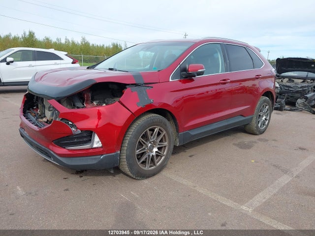 12703945 :رقم المزاد ، 2FMPK4J90KBB29009 vin ، 2019 Ford Edge Sel مزاد بيع