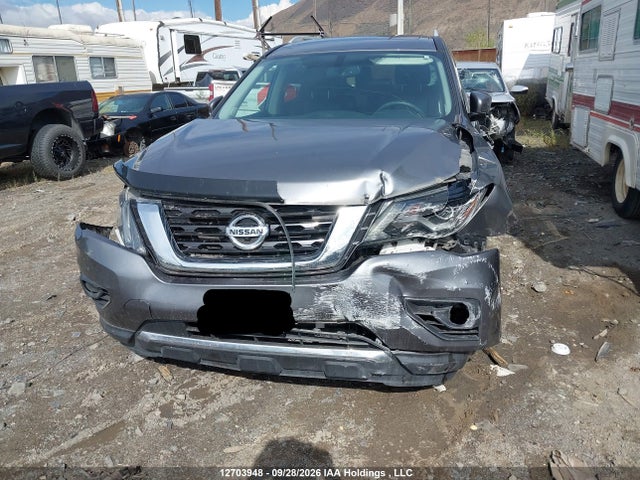 2018 Nissan Pathfinder S/sv/sl/platinum მანქანა იყიდება აუქციონზე, vin: 5N1DR2MM8JC628738, აუქციონის ნომერი: 12703948