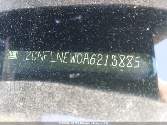 Aukcja sprzedaży 2010 Chevrolet Equinox Lt, vin: 2CNFLNEW0A6213885, numer aukcji: 12703966