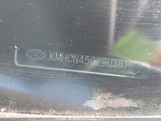 Продаж на аукціоні авто 2009 Hyundai Accent Gls, vin: KMHCN45C29U381604, номер лоту: 12704008
