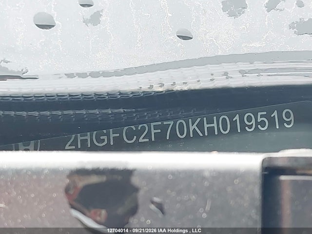 2HGFC2F70KH019519 Honda Civic