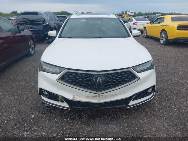 2018 Acura Tlx Tech A-spec მანქანა იყიდება აუქციონზე, vin: 19UUB3F65JA802081, აუქციონის ნომერი: 12704051