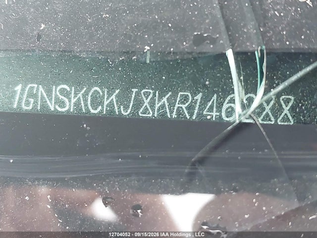 12704052 :رقم المزاد ، 1GNSKCKJ8KR146288 vin ، 2019 Chevrolet Tahoe K1500 Premier مزاد بيع