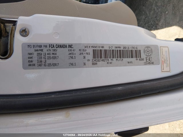 Dodge Grand Caravan Se 2017 2C4RDGBG7HR827378 Image 17