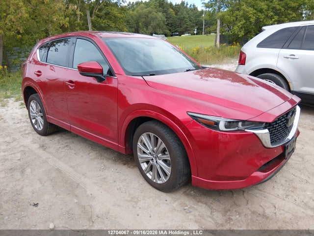 12704067 :رقم المزاد ، JM3KFBEY5N0592396 vin ، 2022 Mazda Cx-5 Signature مزاد بيع