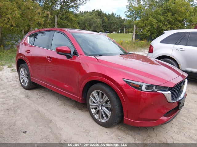 Продаж на аукціоні авто 2022 Mazda Cx-5 Signature, vin: JM3KFBEY5N0592396, номер лоту: 12704067