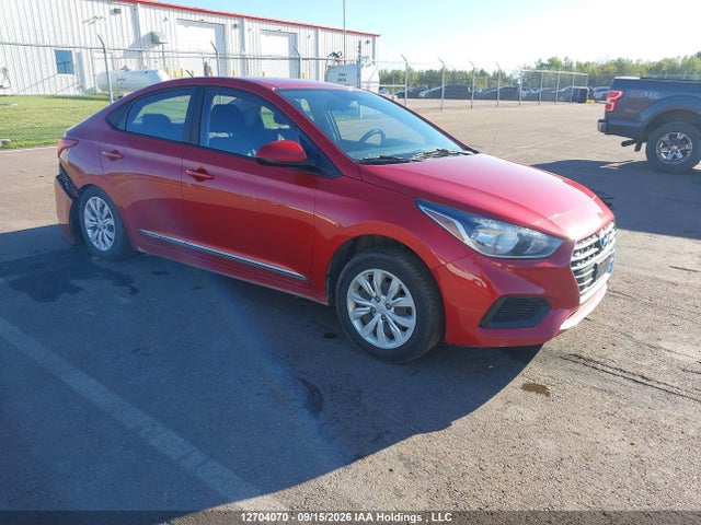 12704070 :رقم المزاد ، 3KPC24A3XKE078190 vin ، 2019 Hyundai Accent Se/sel مزاد بيع