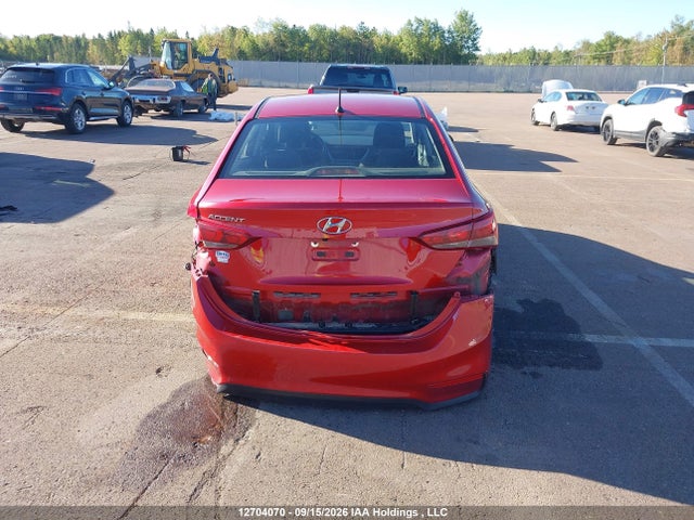 12704070 :رقم المزاد ، 3KPC24A3XKE078190 vin ، 2019 Hyundai Accent Se/sel مزاد بيع