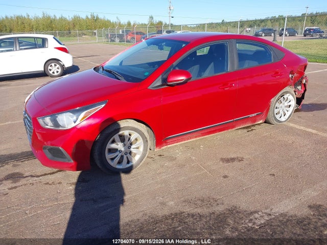 12704070 :رقم المزاد ، 3KPC24A3XKE078190 vin ، 2019 Hyundai Accent Se/sel مزاد بيع