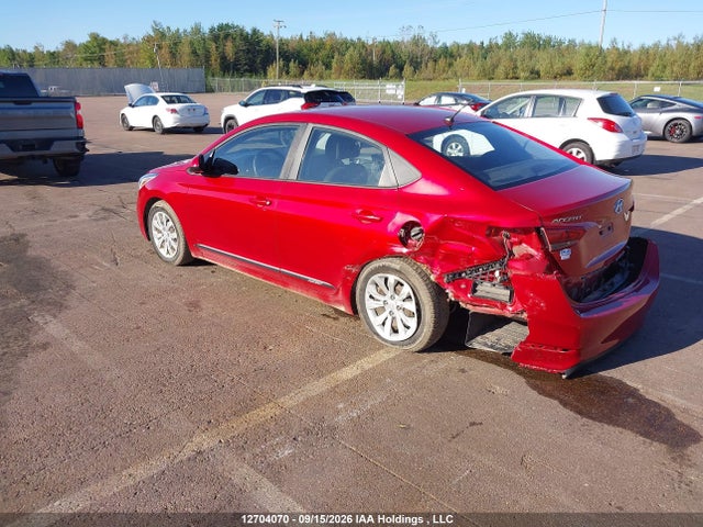 12704070 :رقم المزاد ، 3KPC24A3XKE078190 vin ، 2019 Hyundai Accent Se/sel مزاد بيع