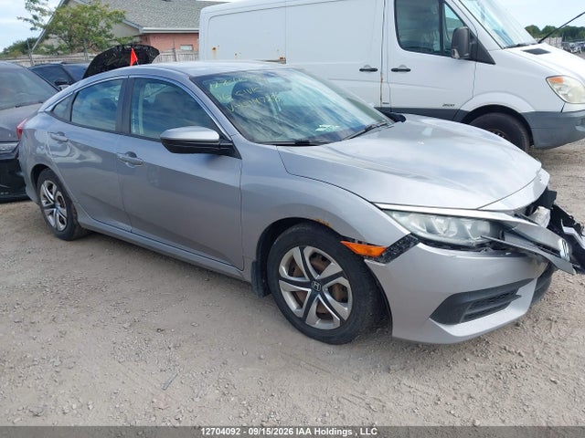2016 Honda Civic Lx მანქანა იყიდება აუქციონზე, vin: 2HGFC2F59GH014728, აუქციონის ნომერი: 12704092