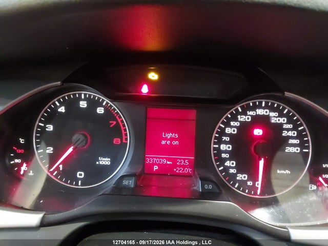 Aukcja sprzedaży 2009 Audi A4 2.0t Avant Quattro, vin: WAUVF68K19A181370, numer aukcji: 12704165