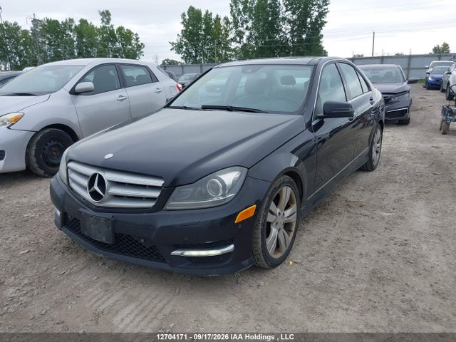 12704171 :رقم المزاد ، WDDGF8BB8CA635479 vin ، 2012 Mercedes-benz C 300 4matic مزاد بيع