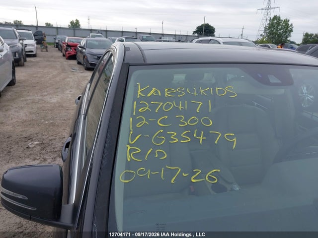 12704171 :رقم المزاد ، WDDGF8BB8CA635479 vin ، 2012 Mercedes-benz C 300 4matic مزاد بيع