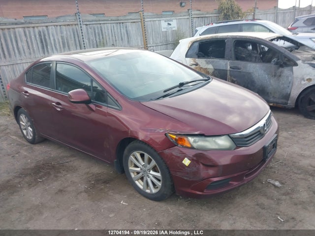 2012 Honda Civic Ex მანქანა იყიდება აუქციონზე, vin: 2HGFB2F50CH012461, აუქციონის ნომერი: 12704194