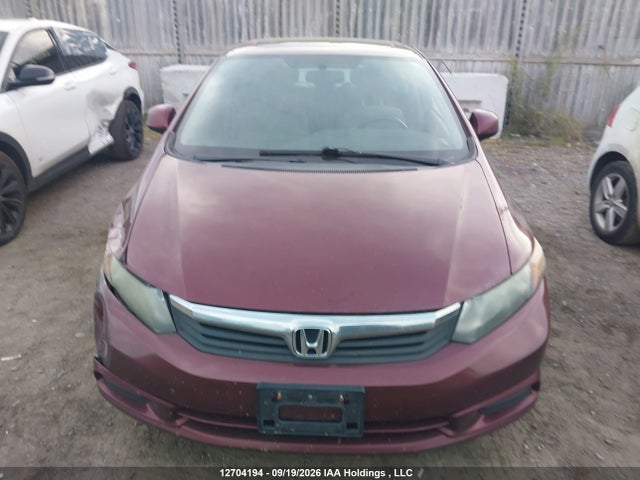 Продажа на аукционе авто 2012 Honda Civic Ex, vin: 2HGFB2F50CH012461, номер лота: 12704194