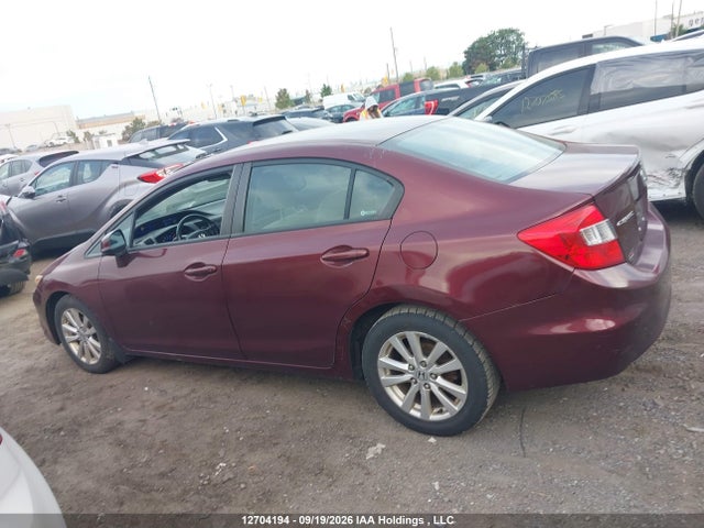 Продажа на аукционе авто 2012 Honda Civic Ex, vin: 2HGFB2F50CH012461, номер лота: 12704194