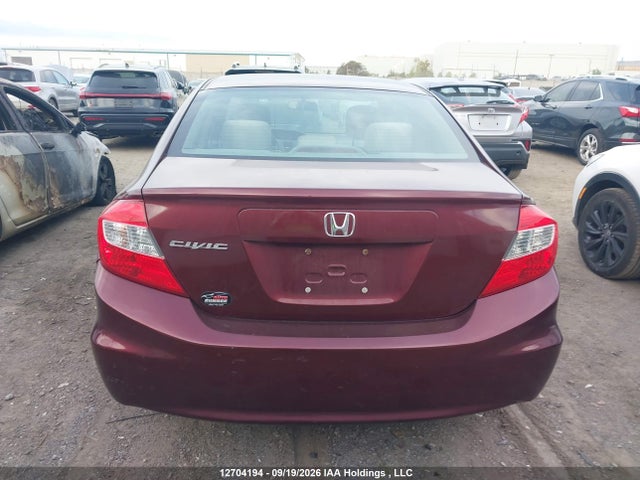 Продажа на аукционе авто 2012 Honda Civic Ex, vin: 2HGFB2F50CH012461, номер лота: 12704194
