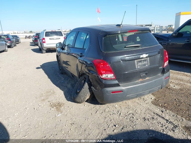 12704209 :رقم المزاد ، 3GNCJKSB6FL237440 vin ، 2015 Chevrolet Trax Ls مزاد بيع