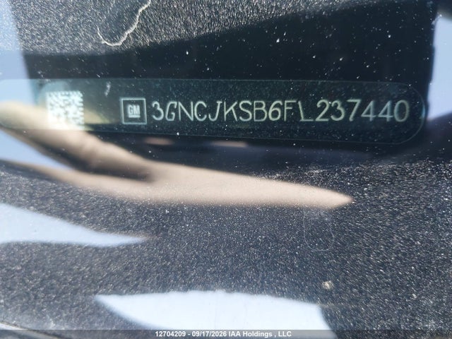12704209 :رقم المزاد ، 3GNCJKSB6FL237440 vin ، 2015 Chevrolet Trax Ls مزاد بيع