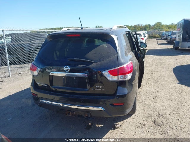 12704251 :رقم المزاد ، 5N1AR2MM3EC616652 vin ، 2014 Nissan Pathfinder Platinum/s/sl/sv مزاد بيع